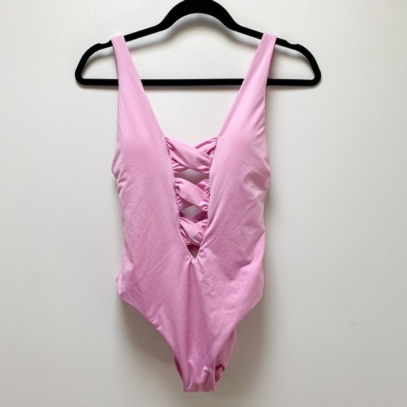 Soluna | Swim | Nwt Soluna Swim Pink Swimsuit | Poshmark